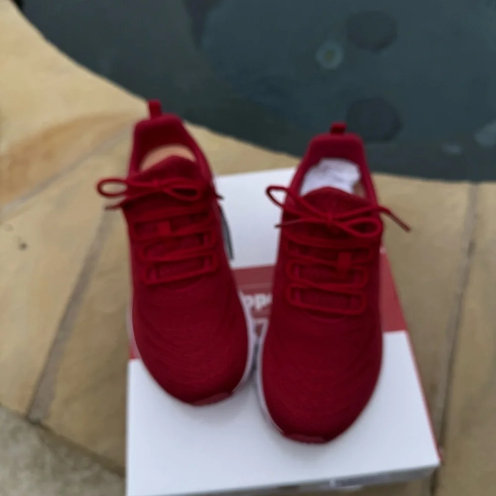 Propet Red Sneakers for Everyday Comfort - Picture 9 of 12